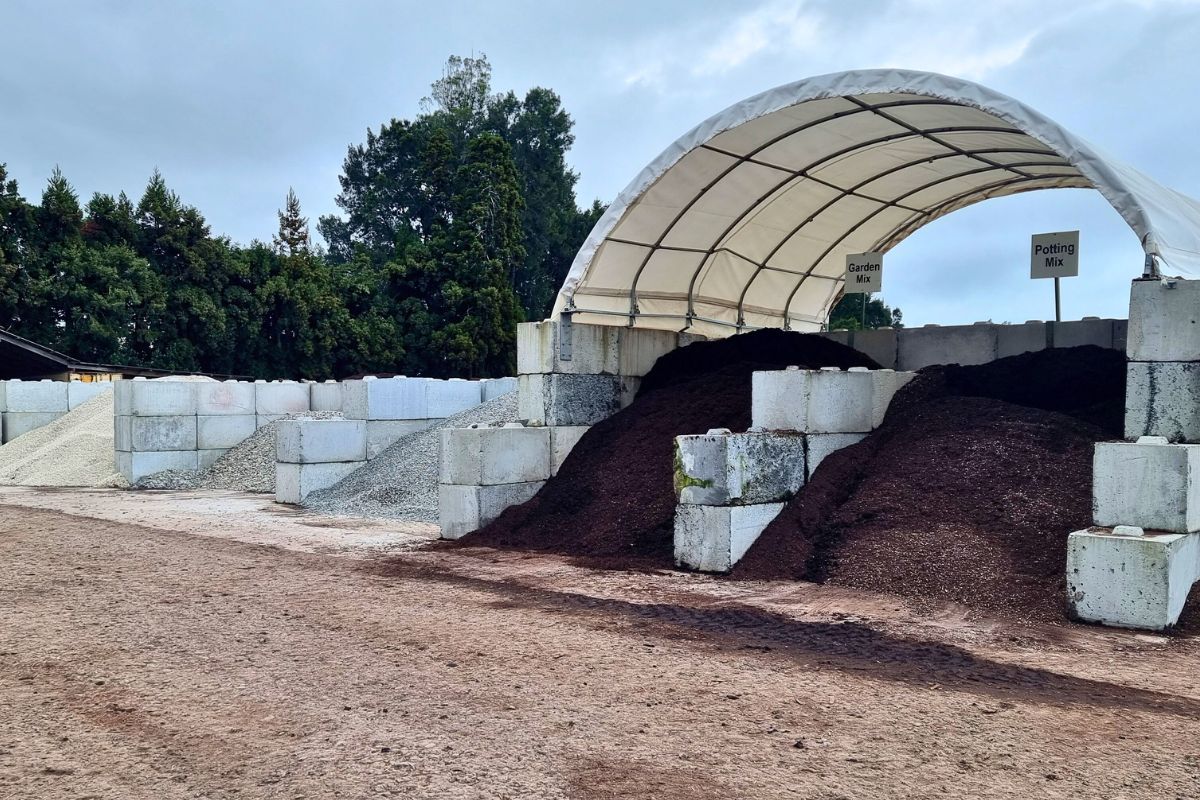 gammans landscape supplies and garden supplies are made onsite